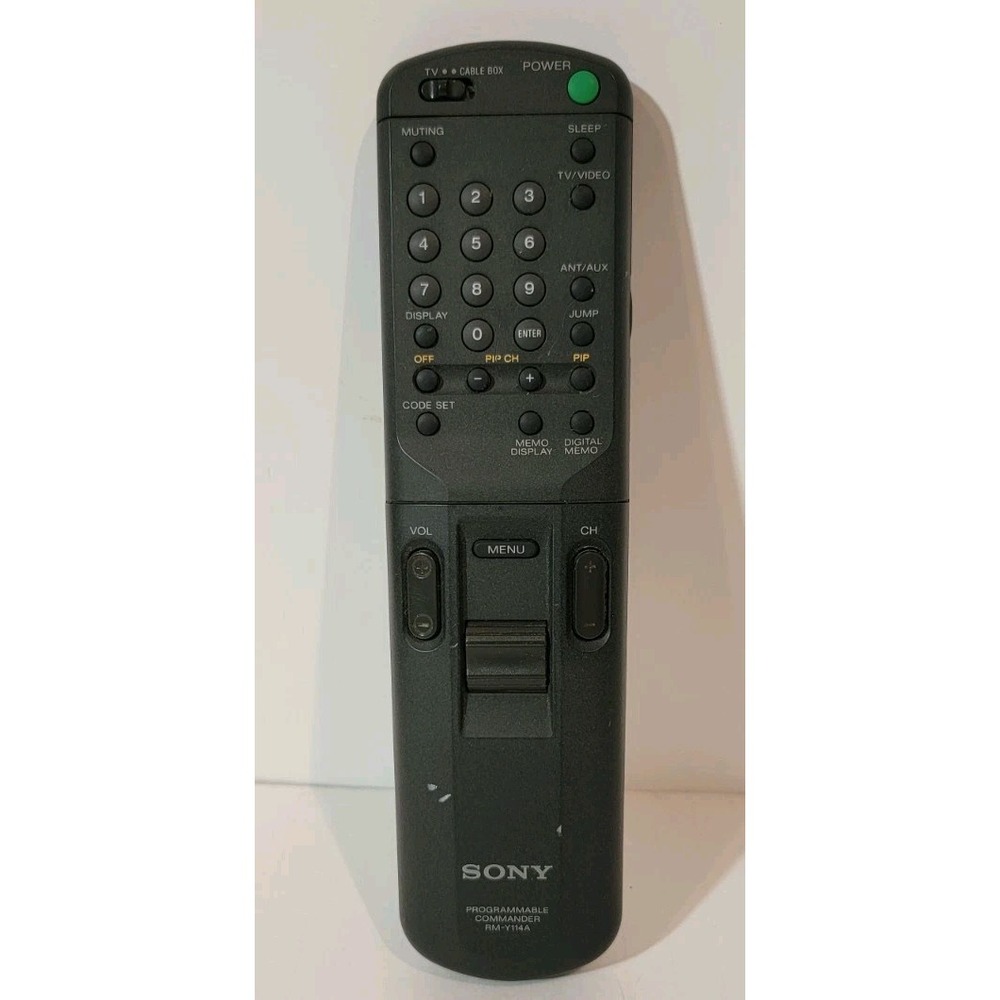 Sony RM-Y114A TV Cable Programmable Commander Remote Control Tested Works‎ - Picture 2 of 11